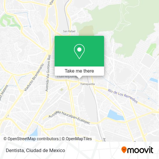 Mapa de Dentista