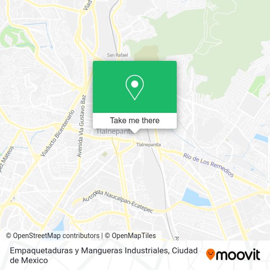 Empaquetaduras y Mangueras Industriales map