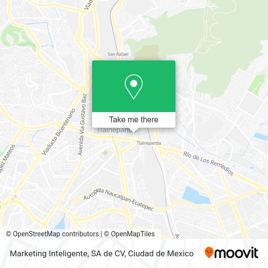 Marketing Inteligente, SA de CV map