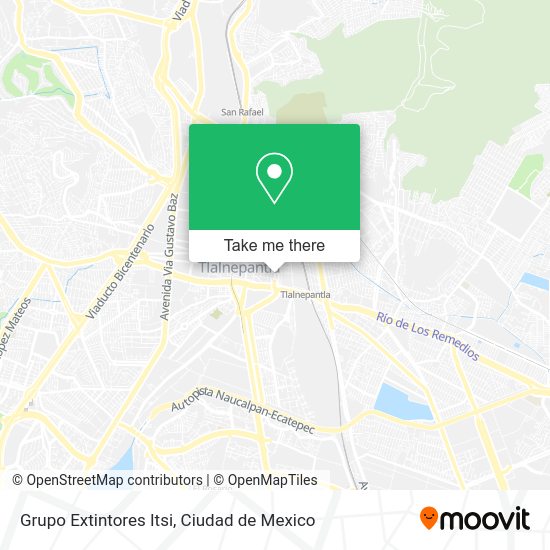 Mapa de Grupo Extintores Itsi