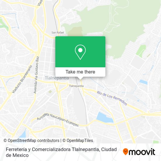 Ferretería y Comercializadora Tlalnepantla map