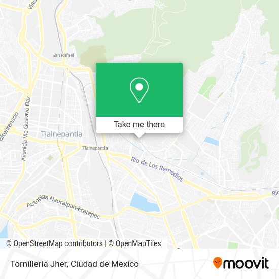 Tornillería Jher map