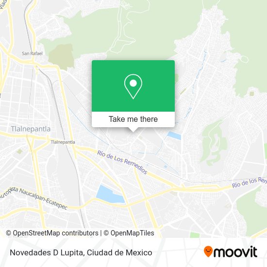 Novedades D Lupita map