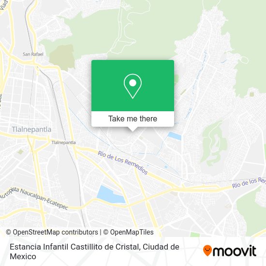 Estancia Infantil Castillito de Cristal map