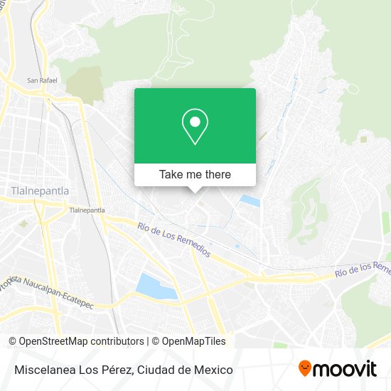 Miscelanea Los Pérez map
