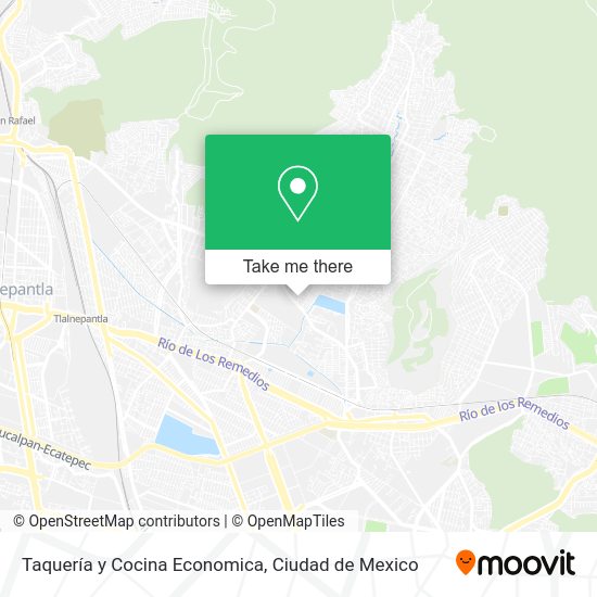 Taquería y Cocina Economica map