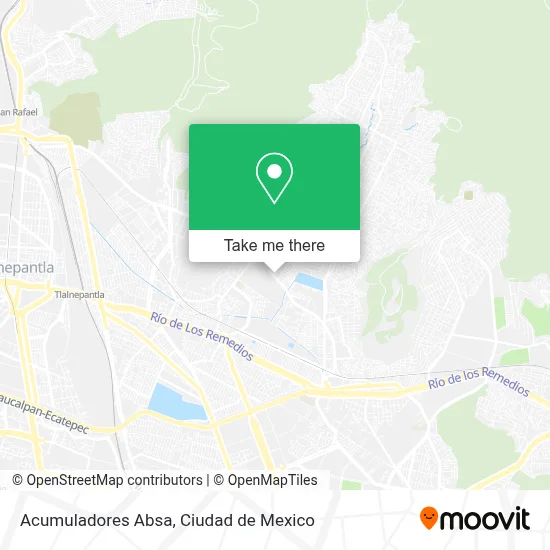 Acumuladores Absa map