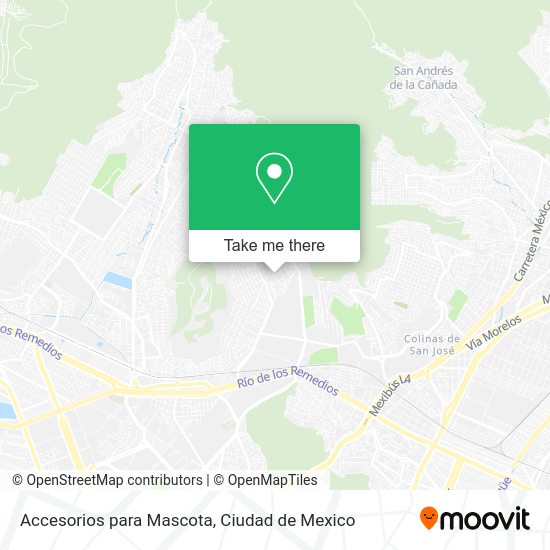 Accesorios para Mascota map