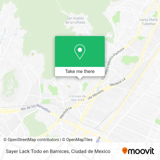 Sayer Lack Todo en Barnices map