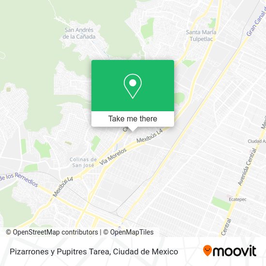 Pizarrones y Pupitres Tarea map
