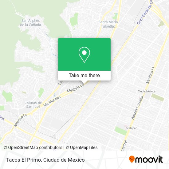Tacos El Primo map