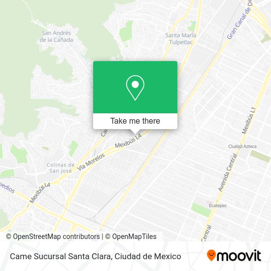 Came Sucursal Santa Clara map
