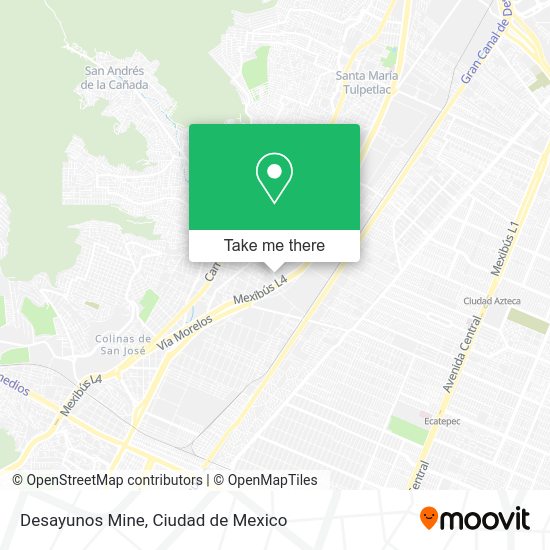 Desayunos Mine map