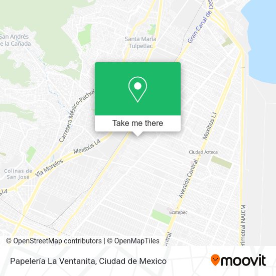 Papelería La Ventanita map