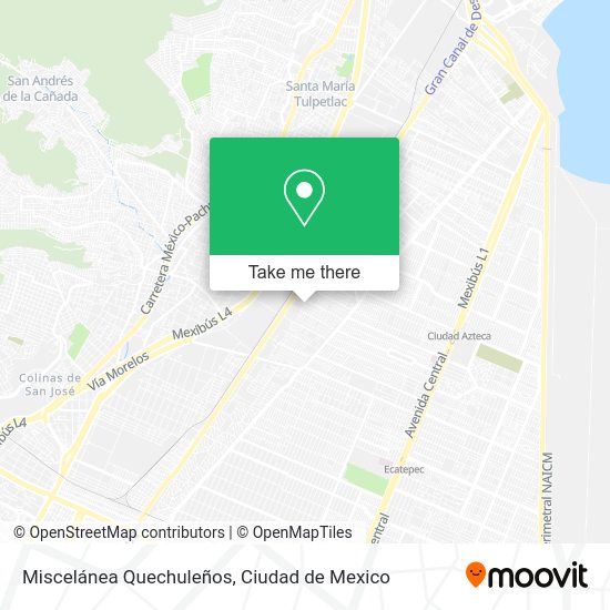 Miscelánea Quechuleños map