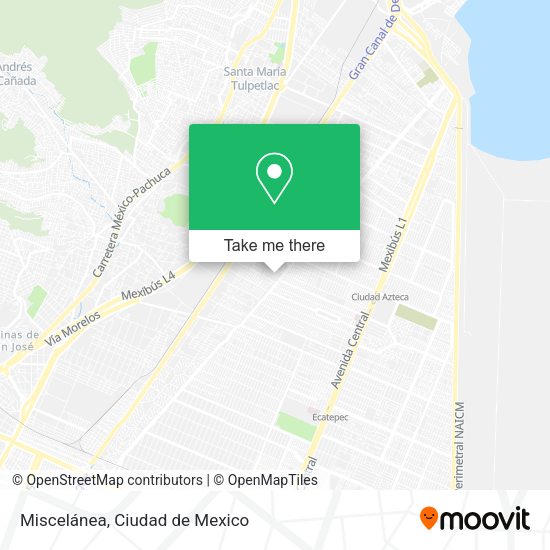 Mapa de Miscelánea