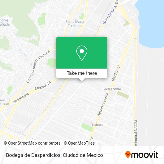 Mapa de Bodega de Desperdicios