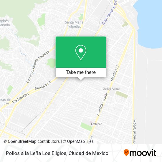 Pollos a la Leña Los Eligios map