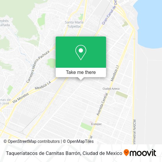 Taqueríatacos de Carnitas Barrón map