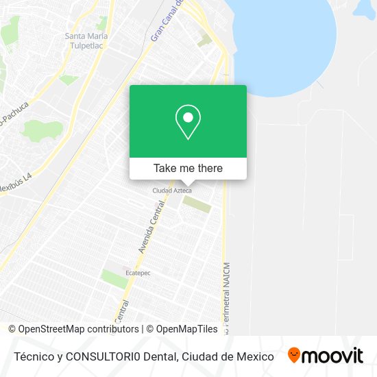 Mapa de Técnico y CONSULTORI0 Dental