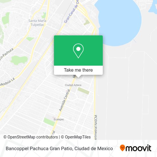 Bancoppel Pachuca Gran Patio map
