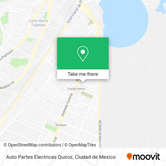 Auto Partes Electricas Quiroz map