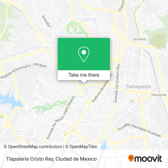 Mapa de Tlapaleria Cristo Rey