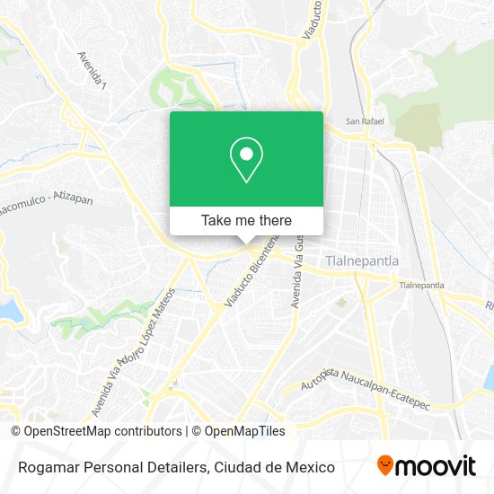 Mapa de Rogamar Personal Detailers