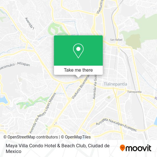 Mapa de Maya Villa Condo Hotel & Beach Club