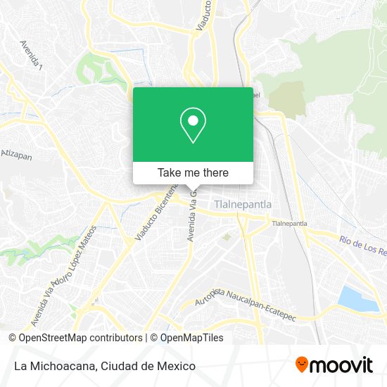 Mapa de La Michoacana
