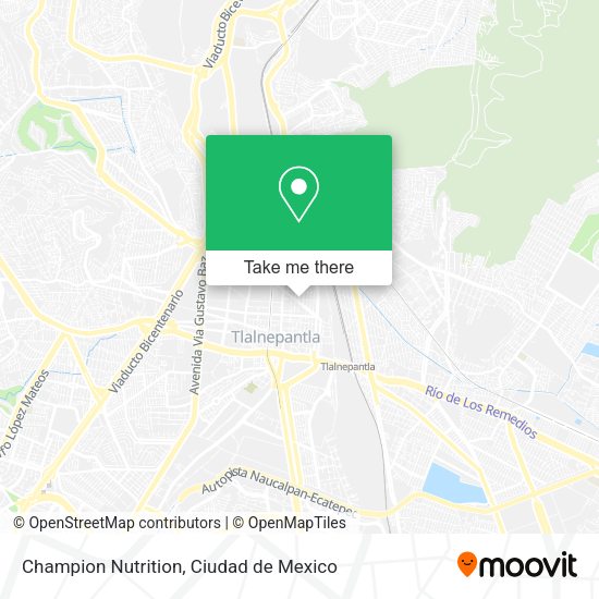 Champion Nutrition map