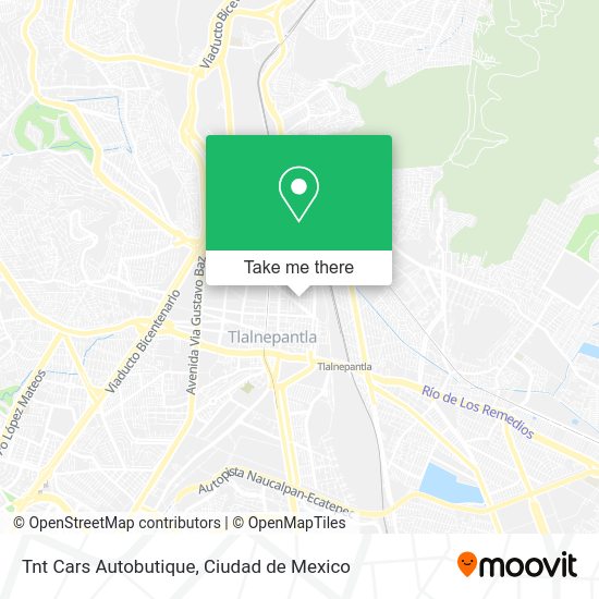Mapa de Tnt Cars Autobutique