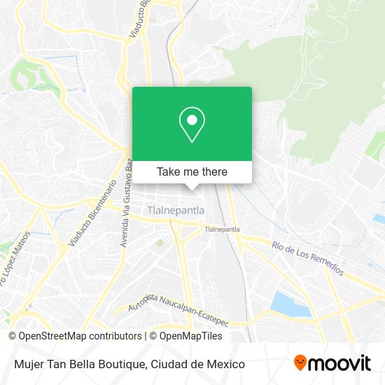 Mujer Tan Bella Boutique map