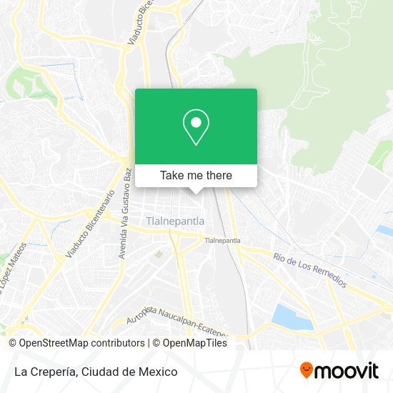 La Crepería map