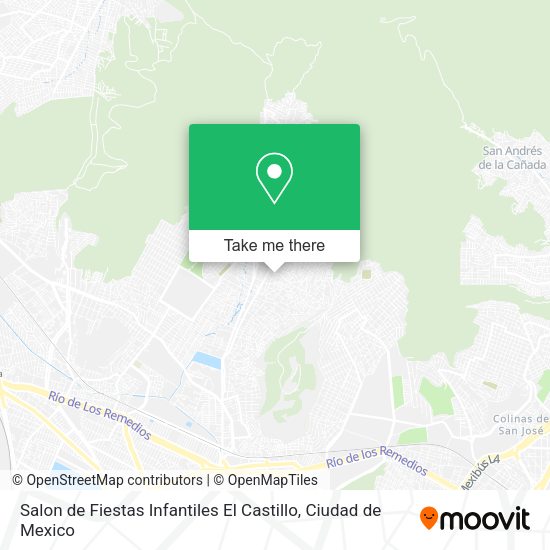 Salon de Fiestas Infantiles El Castillo map