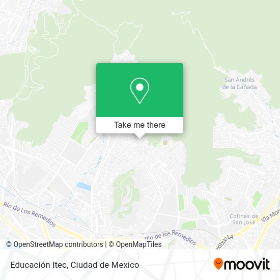 Mapa de Educación Itec