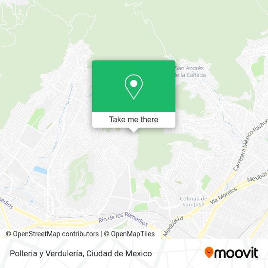 Mapa de Polleria y Verdulería
