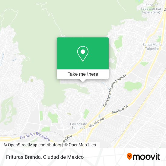 Frituras Brenda map