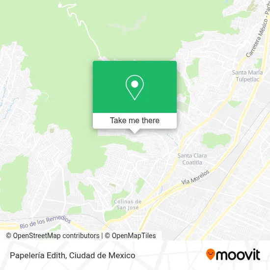 Papelería Edith map