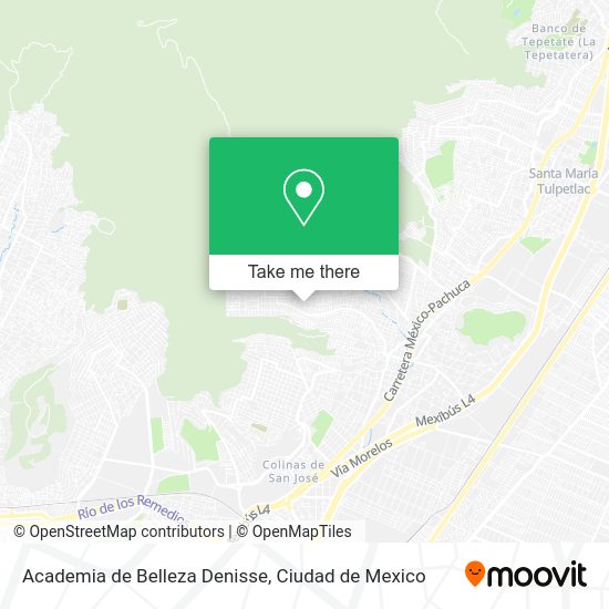 Academia de Belleza Denisse map