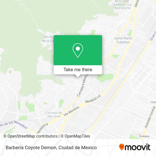 Mapa de Barbería Coyote Demon