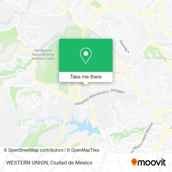 WESTERN UNION map