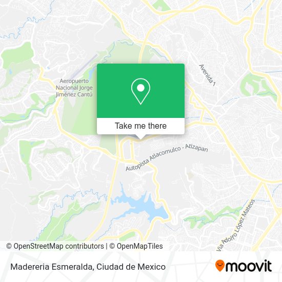 Madereria Esmeralda map