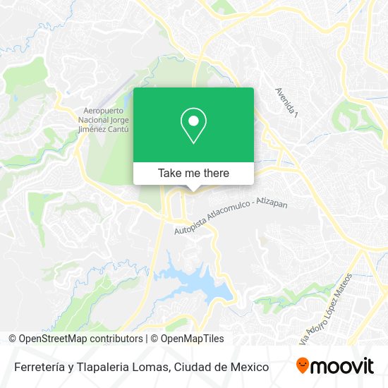 Ferretería y Tlapaleria Lomas map