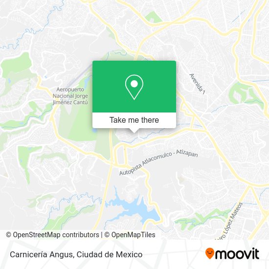 Carnicería Angus map