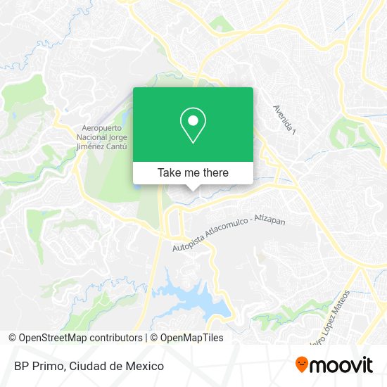 Mapa de BP Primo