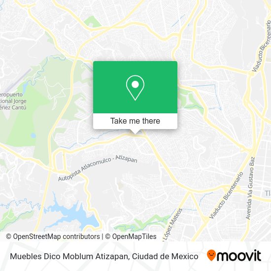 Muebles Dico Moblum Atizapan map