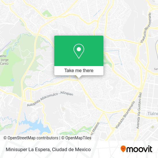 Mapa de Minisuper La Espera