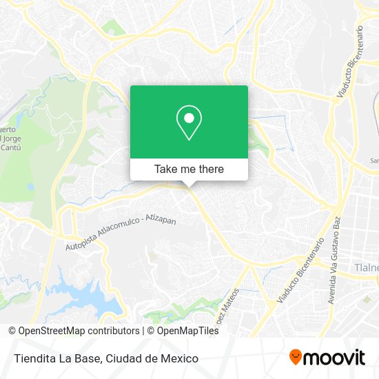 Tiendita La Base map