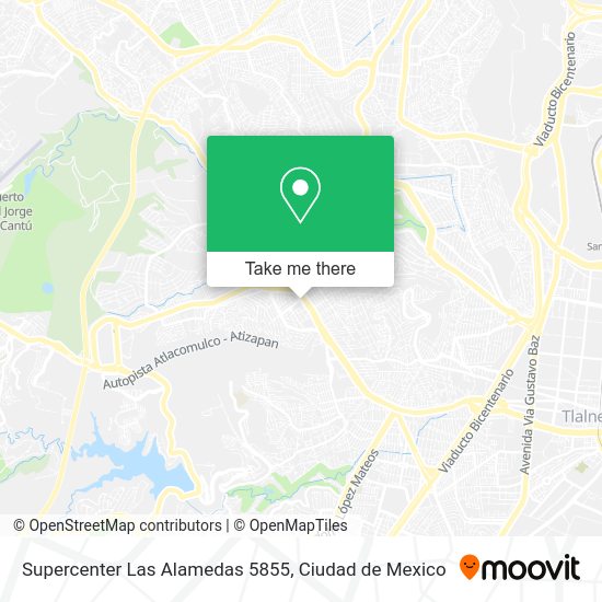 Supercenter Las Alamedas 5855 map